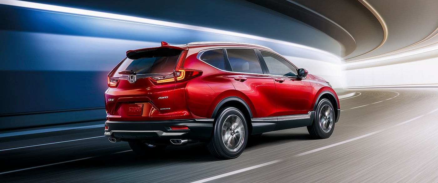 2020 Honda CR-V Red Exterior Side View Picture